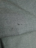 26/0579 vintage 1986 dege & sons savile row bespoke grey worsted flannel 3-piece suit 38 regular