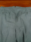 26/0579 vintage 1986 dege & sons savile row bespoke grey worsted flannel 3-piece suit 38 regular