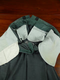 26/0579 vintage 1986 dege & sons savile row bespoke grey worsted flannel 3-piece suit 38 regular