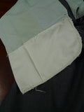 26/0579 vintage 1986 dege & sons savile row bespoke grey worsted flannel 3-piece suit 38 regular