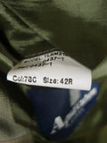 26/0586 immaculate vintage aquascutum wool & silk pale green wp check sports jacket blazer 39 regular
