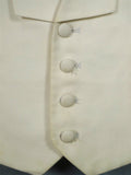 26/0590 vintage ivory white marcella front white-tie evening waistcoat 41
