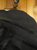 26/0610 vintage 1950s 1960s london tailor black barathea dinner jacket w/ grosgrain silk shawl lapel 39 regular