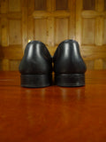 26/0618 john spencer black leather horse-bit loafer uk 9