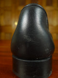 26/0618 john spencer black leather horse-bit loafer uk 9