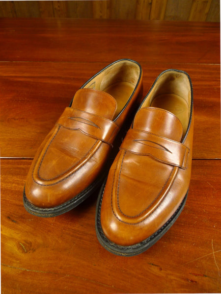26/0619 church's netton tan leather loafer uk 10 f