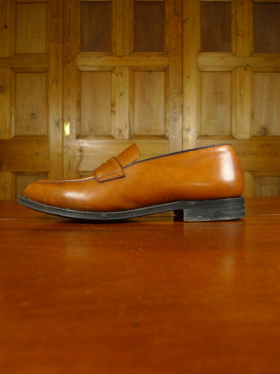 26/0619 church's netton tan leather loafer uk 10 f
