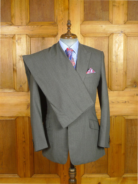 26/0622 kilgour savile row canvassed rtw grey super 120s wool suit 42 regular to long