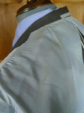 26/0622 kilgour savile row canvassed rtw grey super 120s wool suit 42 regular to long