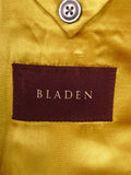 26/0643 immaculate bladen supasax 100% lambswool graph check herringbone tweed jacket 46 regular