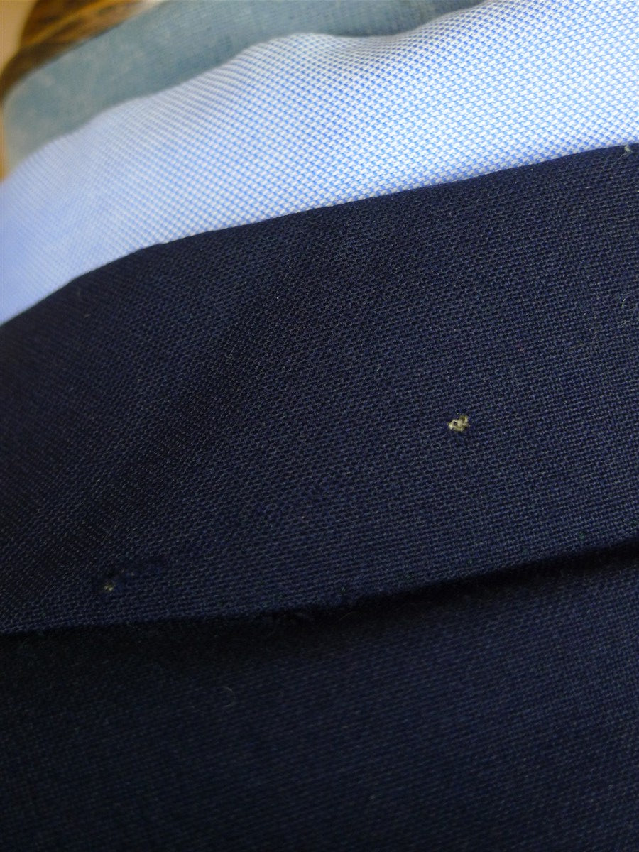 26/0651 kent haste lachter 2015 savile row bespoke navy blue wool & mohair blazer 48 regular