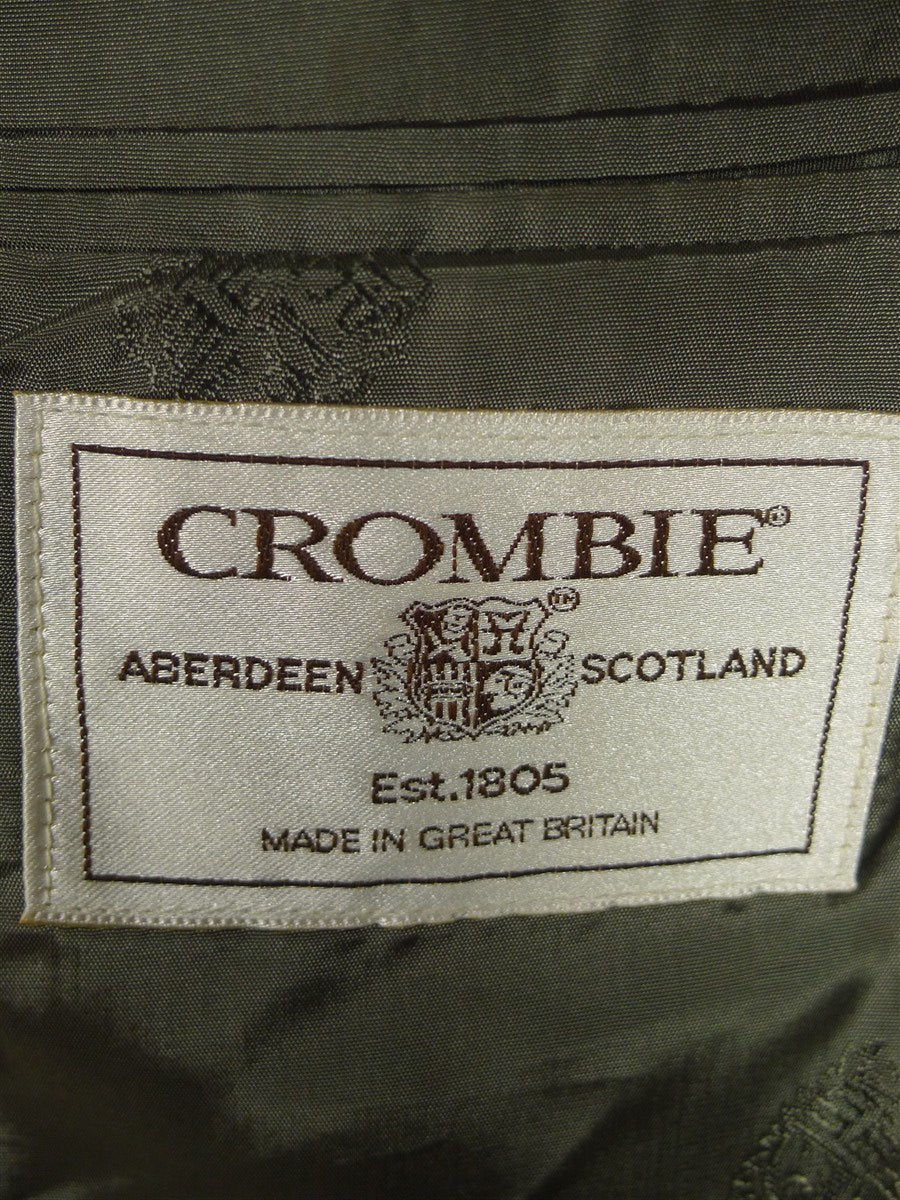 26/0653 near immaculate crombie gun check wool sports jacket blazer 40 regular