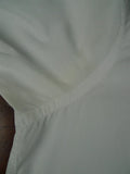 26/0675 turnbull & asser cotton white long sleeve double cuff shirt 15"