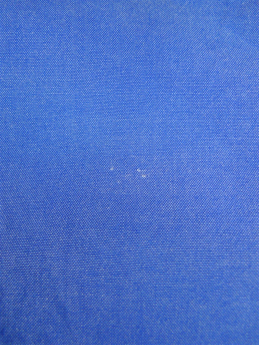 26/0664 Bespoke kilgour french stanbury cotton blue/white long sleeve double cuff shirt 15.5"
