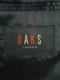 26/0655 immaculate nearly new daks grey / lilac glen check wool sports jacket blazer 40 regular