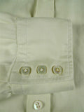 26/0680 turnbull & asser cotton cream long sleeve single cuff shirt 14.5"