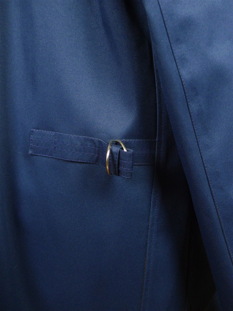 26/0658 wonderful immaculate vintage gannex navy blue coat raincoat overcoat mac 48-50