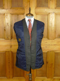 26/0662 immaculate buckleigh sw1 london bespoke grey worsted wool suit 38 short to regular