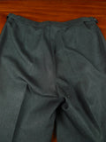 26/0665 vintage city of london bespoke grey hopsack weave worsted suit 38 short