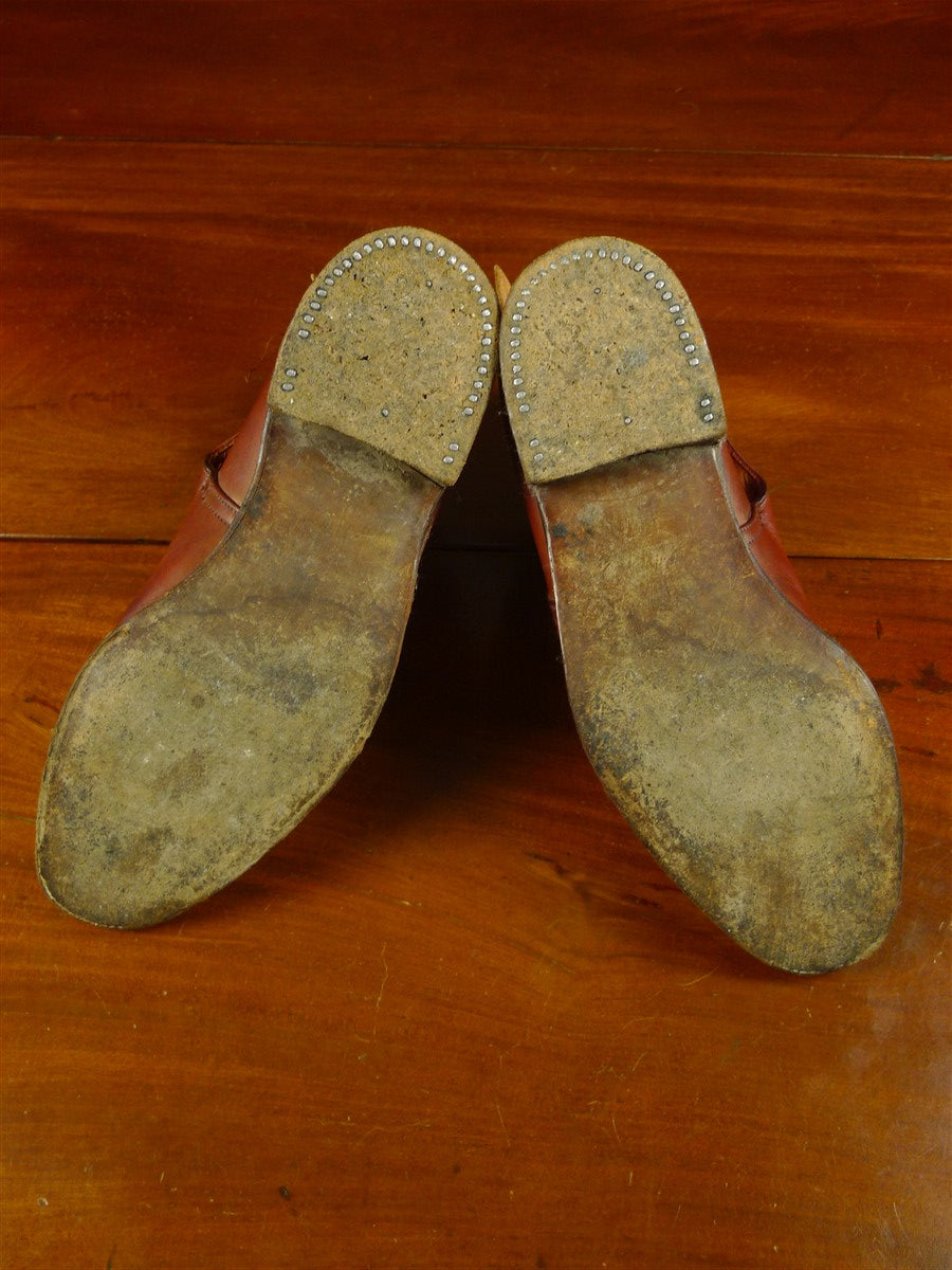 26/0772 vintage wildsmith london brown jodphur chukka boots uk 8