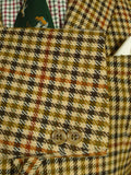 26/0689 immaculate vintage john g hardy gun check tweed sports jacket 40 short