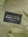 26/0690 immaculate scuderi rome hand tailored loro piana pure cashmere glen check sports jacket blazer 45 regular