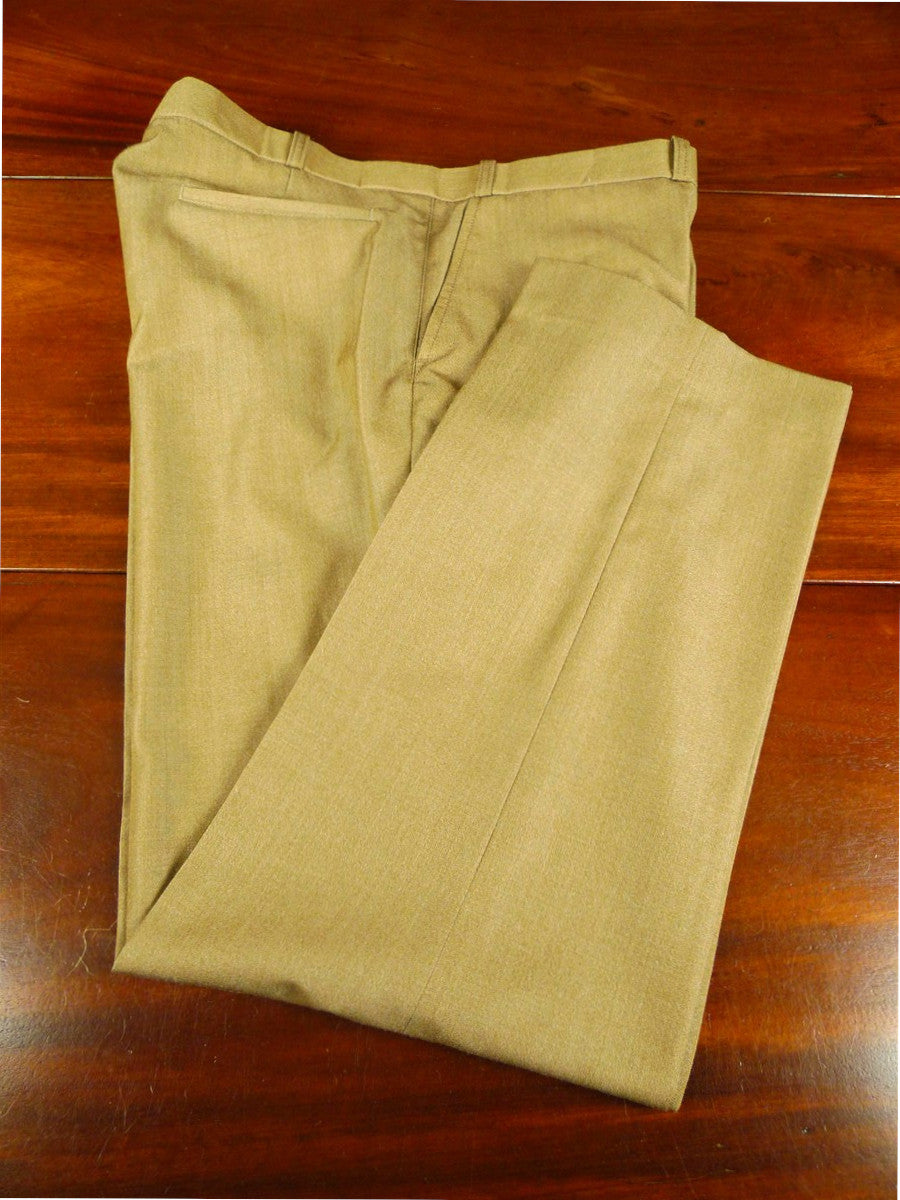26/0700 immaculate spencers tailor made tan beige 100% wool trouser (rrp £225) 38