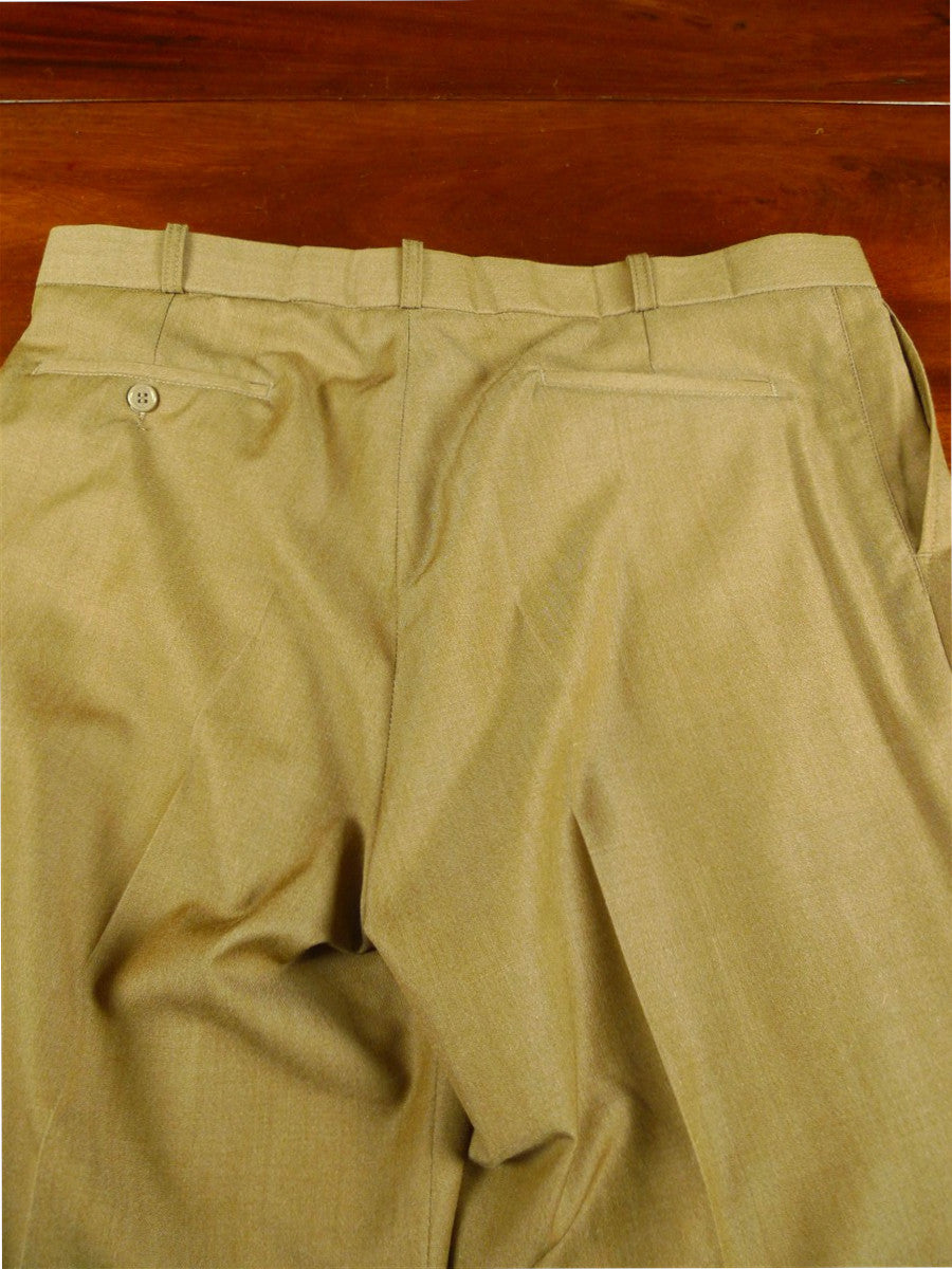 26/0700 immaculate spencers tailor made tan beige 100% wool trouser (rrp £225) 38