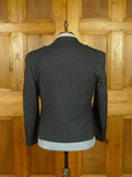 26/0699 mint kilt society charcoal grey twist kilt jacket & waistcoat w/ staghorn buttons 40 regular