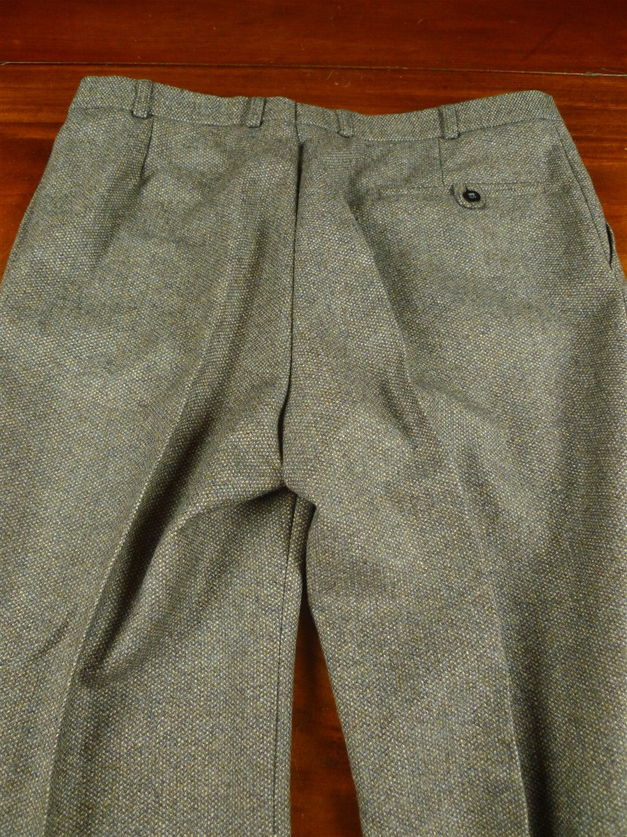 26/0774 immaculate vintage british earthy brown tweed town & country suit 40 regular