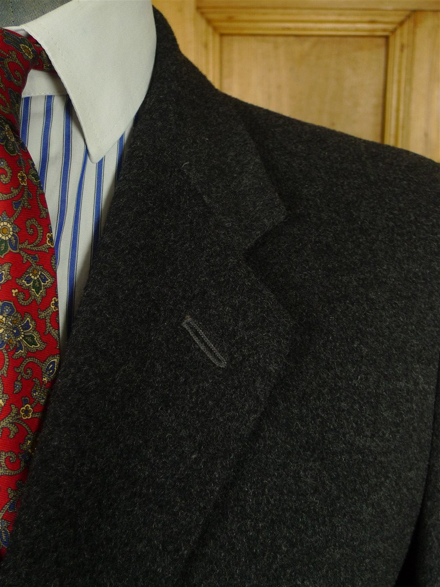 26/0709 near immaculate vintage john g hardy grey wool overcoat 40 regular