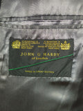 26/0709 near immaculate vintage john g hardy grey wool overcoat 40 regular