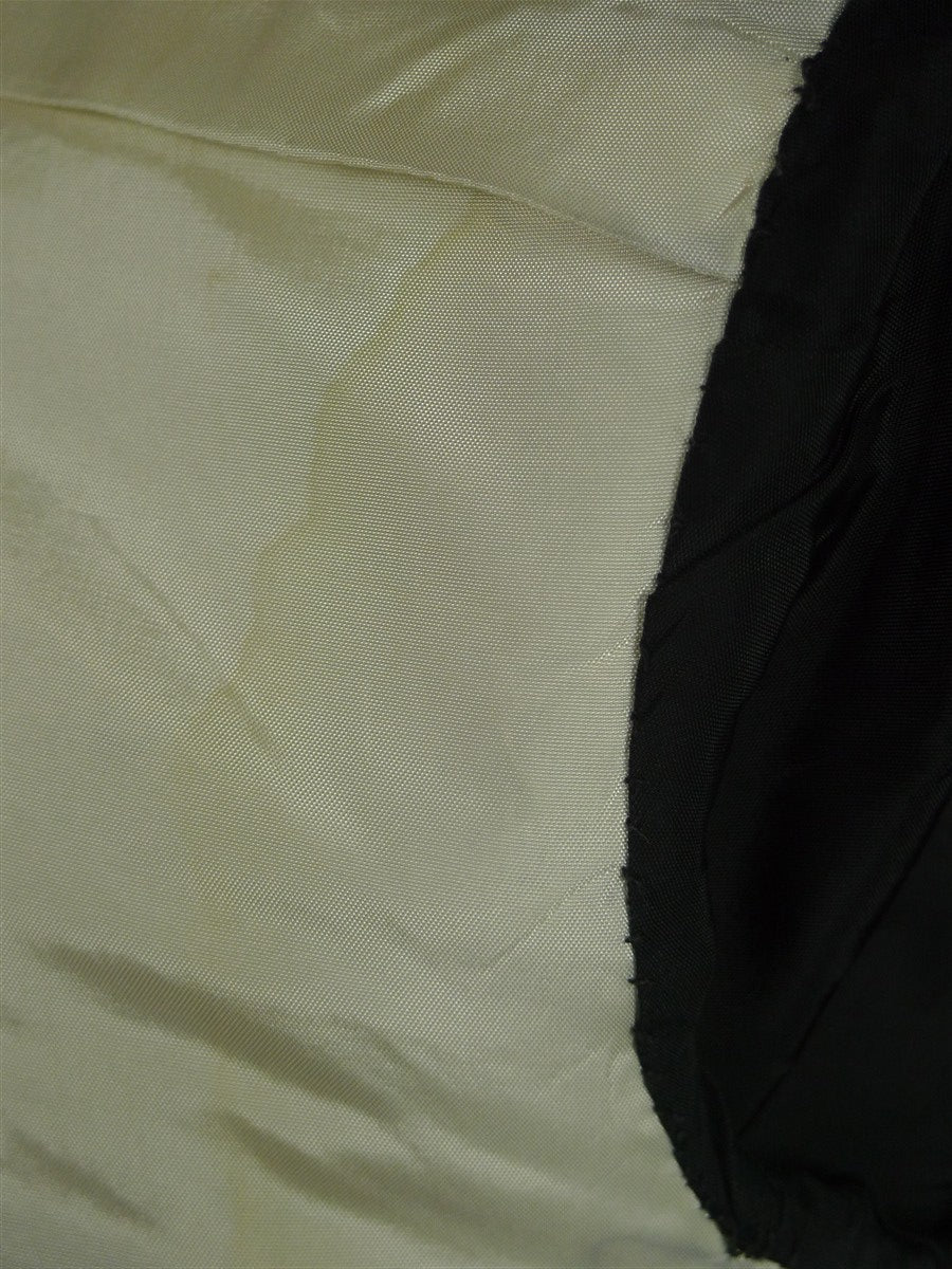 26/0713 vintage 1988 daniel w jupp savile row bespoke midnight blue wool & mohair dinner suit 36-37 short
