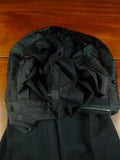 26/0730 immaculate 1998 daniel w jupp savile row bespoke midnight blue mohair dinner suit w/ gauntlet cuff 38 short