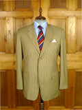 26/0716 immaculate bespoke tailored brown gun check wool sports jacket blazer 42 regular
