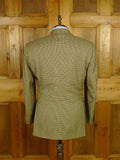 26/0716 immaculate bespoke tailored brown gun check wool sports jacket blazer 42 regular