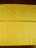 26/0736 immaculate turnbull & asser Jermyn St. yellow polka dot 100% silk pocket square