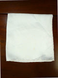 26/0734 turnbull & asser Jermyn St. cream 100% silk pocket square