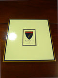 26/0746 new with tags/boxed Aspinal of london cream 100% silk pocket square