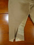 26/0755 vintage 1972 savile row bespoke heavyweight cavalry twill riding jodphurs 32