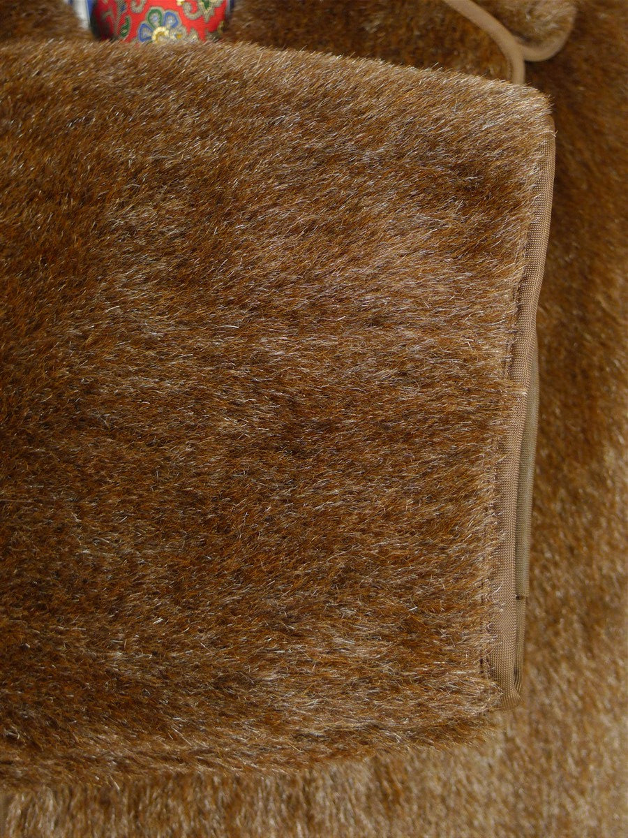 26/0756 wonderful vintage gannex alpaca teddy bear style car peacoat 40