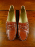 26/0779 near immaculate bally of switzerland brown leather loafer shoe w/ trees uk 8