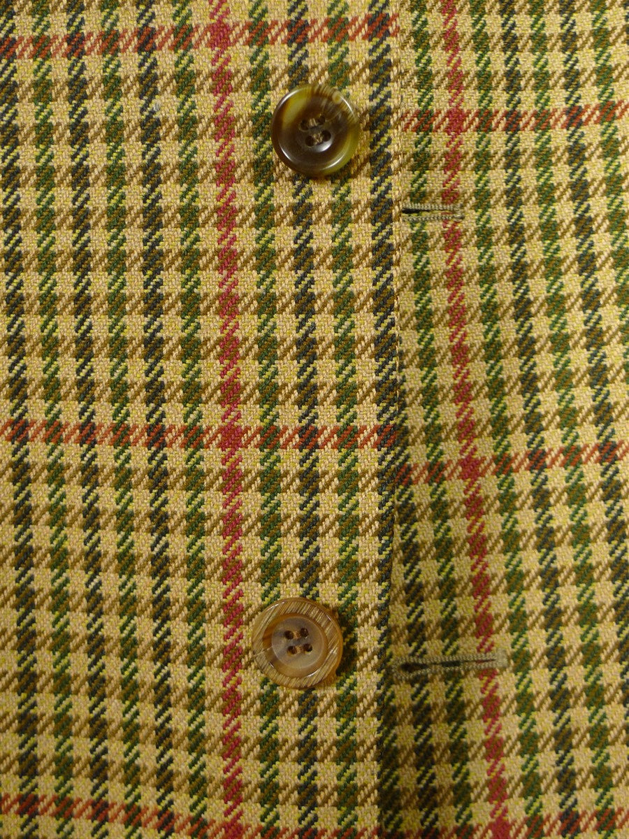 26/0788 heavyweight vintage john g hardy gun check tweed country sports jacket 46 long