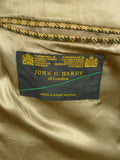 26/0788 heavyweight vintage john g hardy gun check tweed country sports jacket 46 long