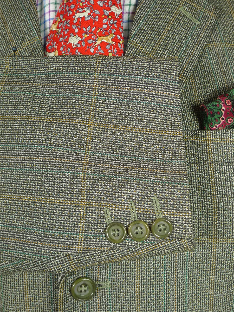 26/0808 vintage british wp check thornproof twist town & country suit 43-44 regular