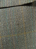 26/0808 vintage british wp check thornproof twist town & country suit 43-44 regular