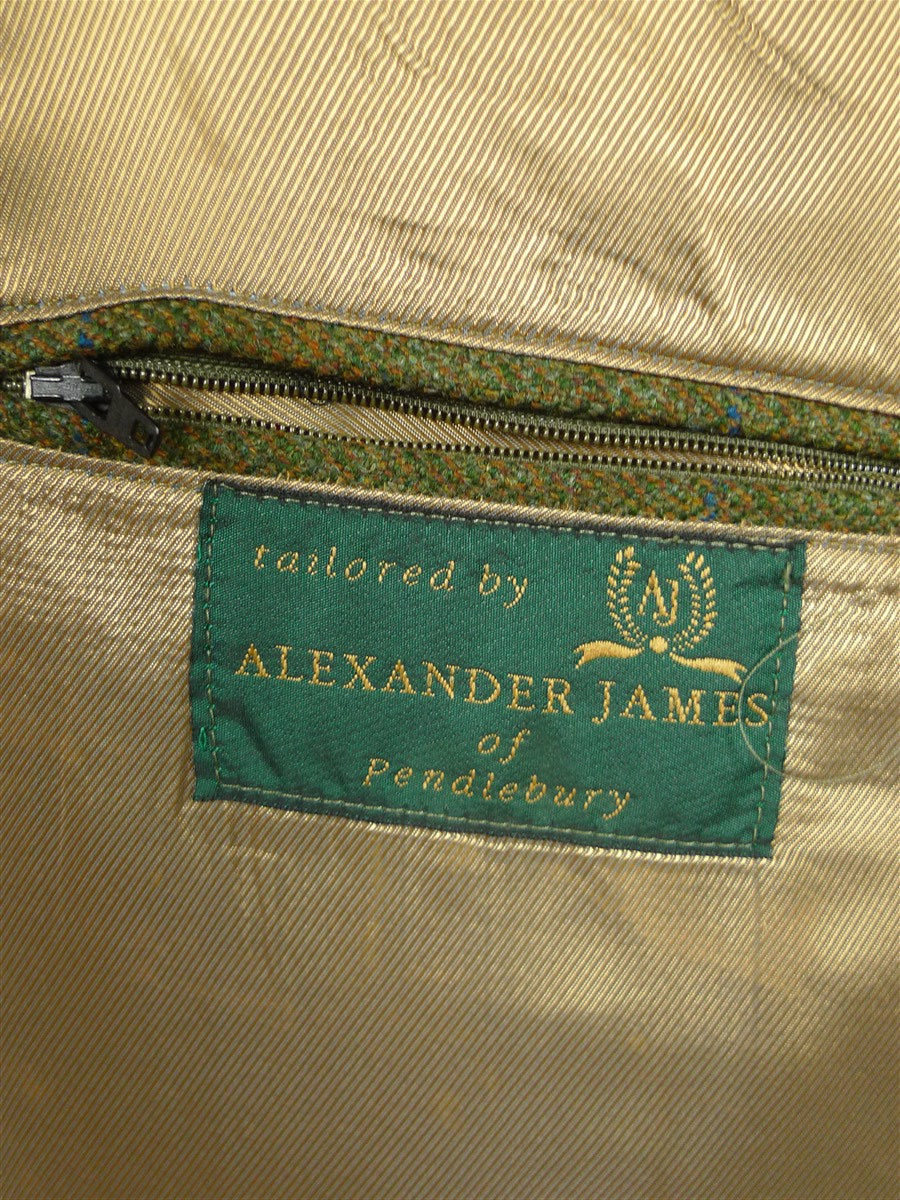 26/0798 immaculate alexander james of pendlebury green wp check tweed shooting vest rrp £295 medium 41