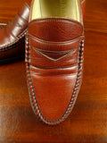 26/0779 near immaculate bally of switzerland brown leather loafer shoe w/ trees uk 8 E