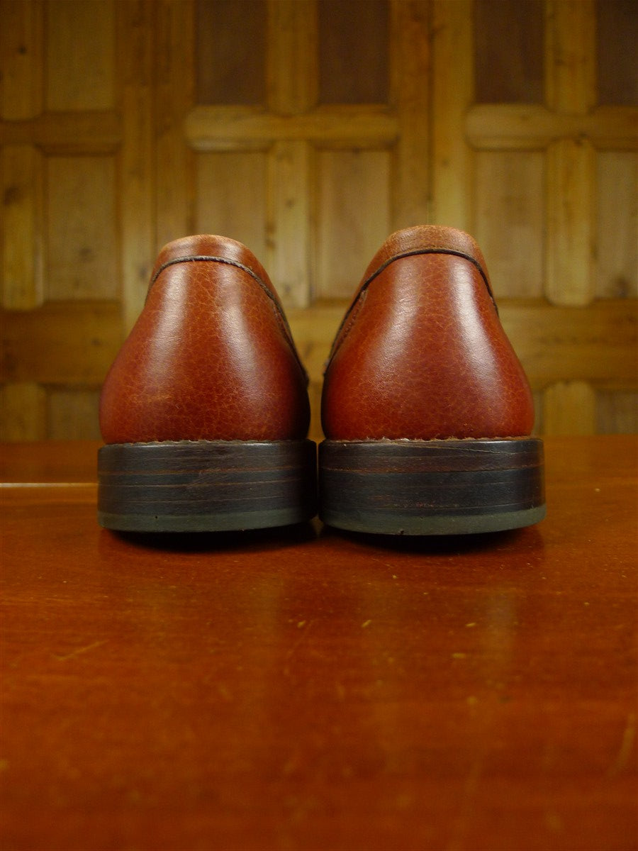 26/0779 near immaculate bally of switzerland brown leather loafer shoe w/ trees uk 8 E