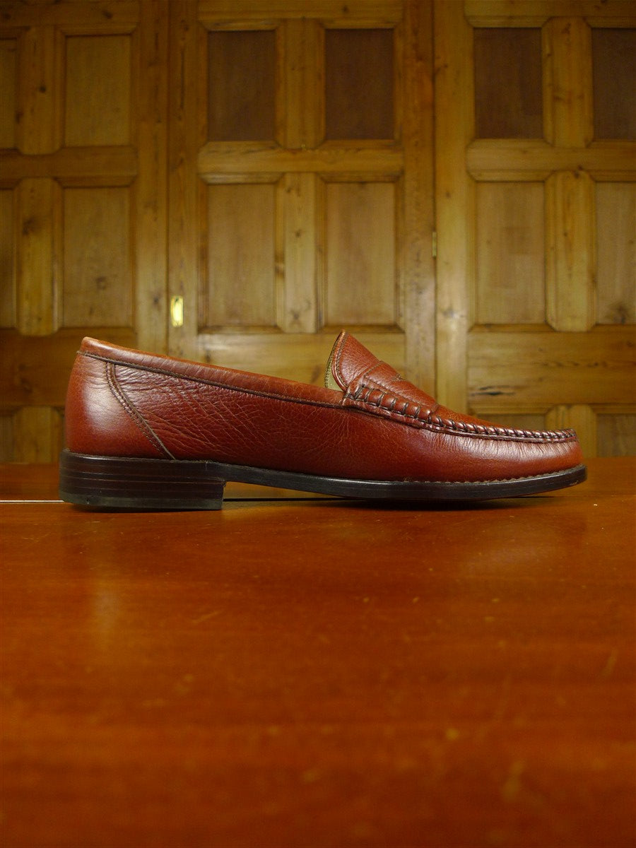 26/0779 near immaculate bally of switzerland brown leather loafer shoe w/ trees uk 8 E